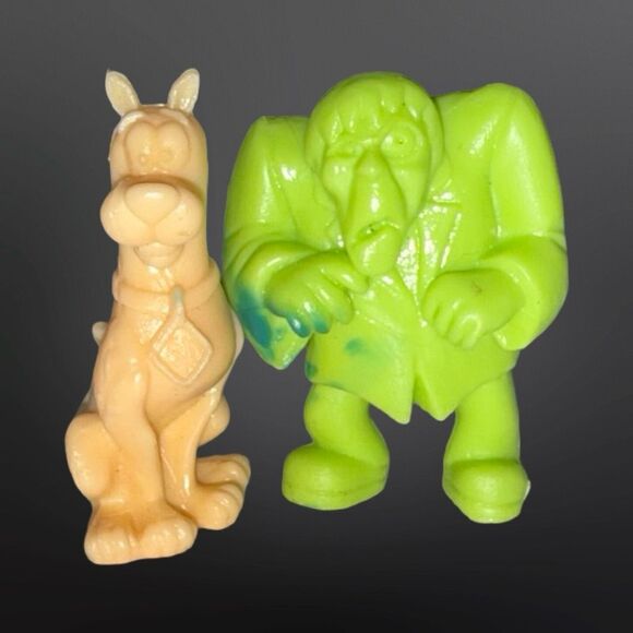 Culturefly SCOOBY-DOO Tiny Mights Scooby -Doo & The Creeper Mini Figures 1.5” A1 - Picture 6 of 6